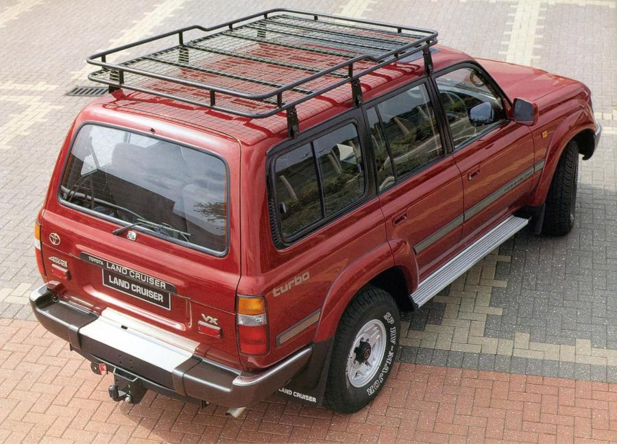  Toyota Land Cruiser Amazon VX (HDJ81V) 1990 года  (UK) (фото 12 из 12)
